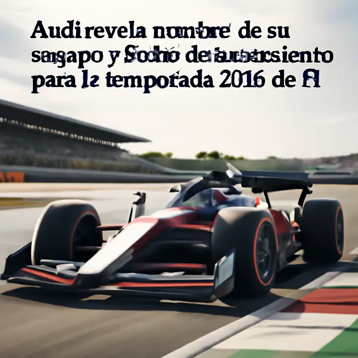 Audi revela nombre de su equipo y fecha de lanzamiento para la temporada 2026 de F1
