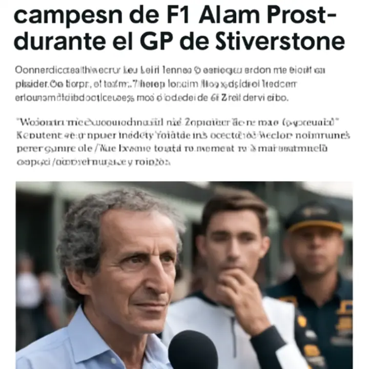 Cinco arrestados tras robo vinculado al campeón de F1 Alain Prost durante el GP de Silverstone