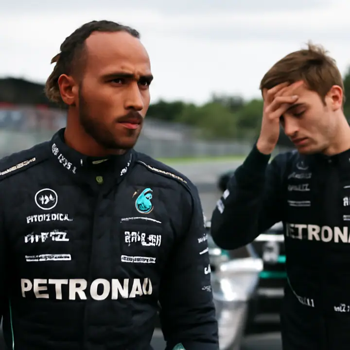 Hamilton cuestiona decisiones en clasificación mientras Russell sufre más problemas en Mercedes