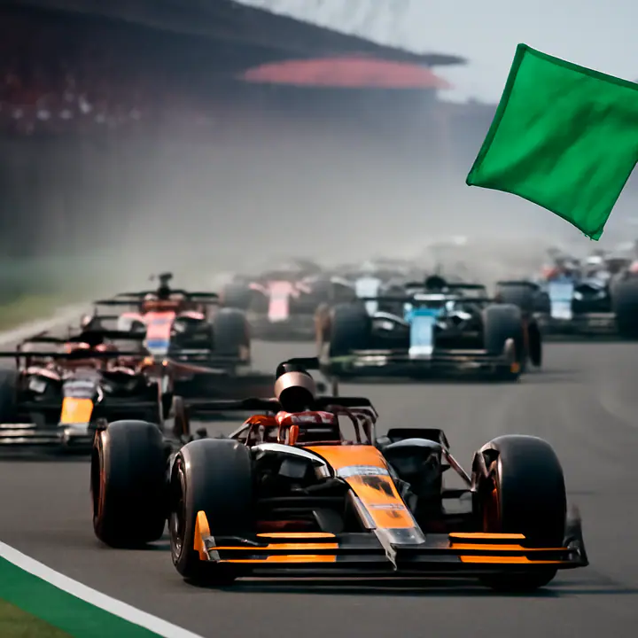 La controvertida llamada a relanzamiento con bandera verde tras la roja en el sprint de Brasil 2025