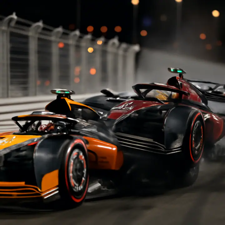 La polémica entre Lawson y Piastri en Las Vegas: ¿justificada la ausencia de sanción?