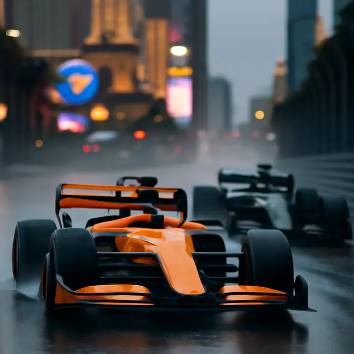 Lando Norris domina la clasificación en Las Vegas mientras Hamilton afronta una difícil recuperación