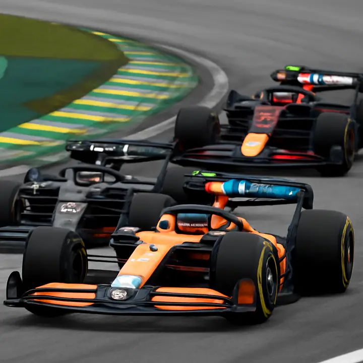 Lando Norris domina la clasificación sprint en Interlagos; Verstappen sufre con Red Bull en Brasil