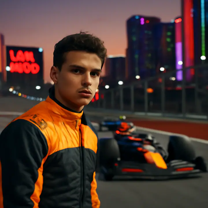 Norris cede terreno en Las Vegas, pero mantiene viva la lucha por el título 2025